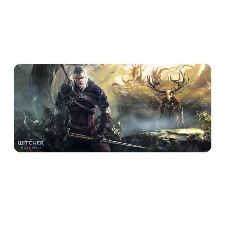 Коврик 90х40: Witcher: Геральт и Леший