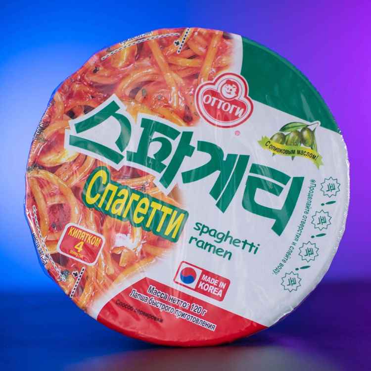 Лапша OTTOGI Spaghetti Ramen