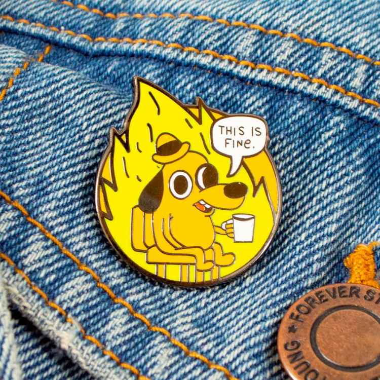 Пин This is fine