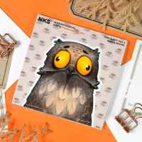 Стикерпак NKS CARD SLEEPY OWL 3