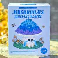 Конструктор Mushrooms Building block: Синий гриб 
