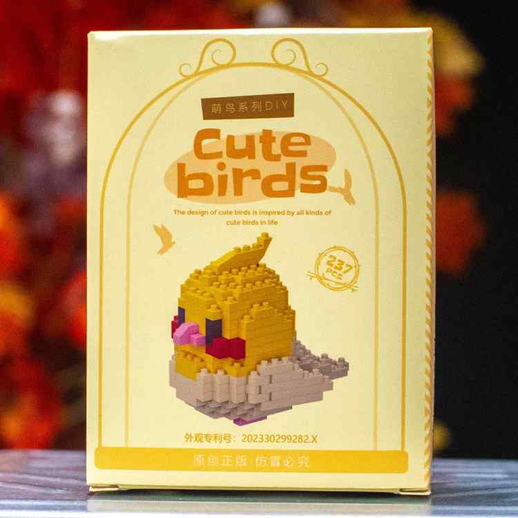 Конструктор Bricks Cute birds: Попугай 8914