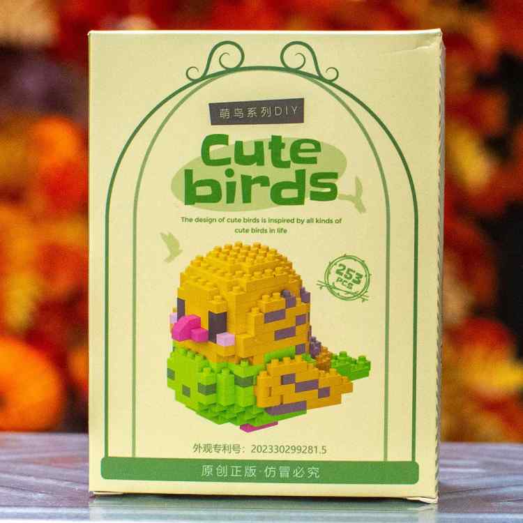 Конструктор Bricks Cute birds: Попугай 8912