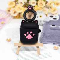 Чехол для AirPods: Cats Paw Black