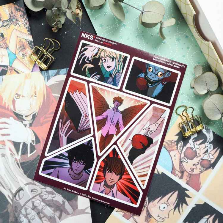Стикерпак NKS MINI PACK DEATH NOTE