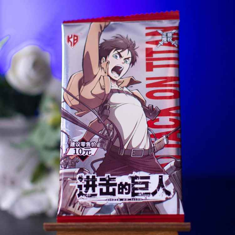 Коллекционная карточка Attack on titan