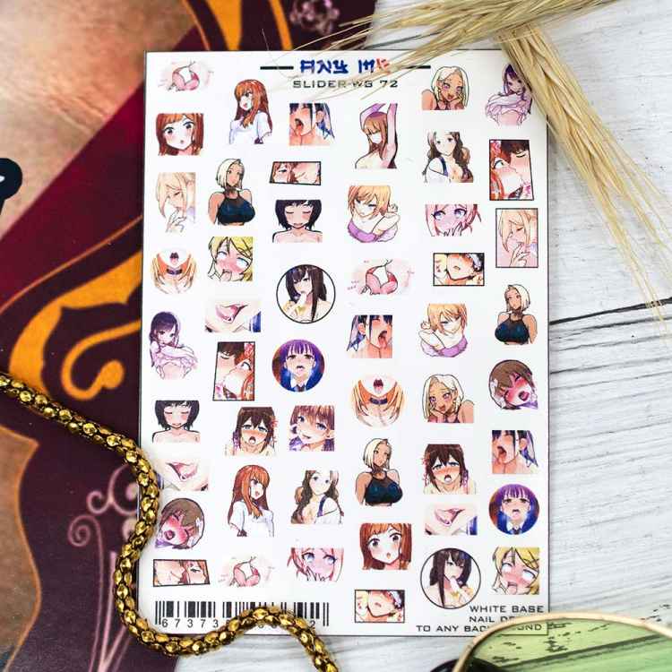 Слайдер для ногтей: Waifu WB72