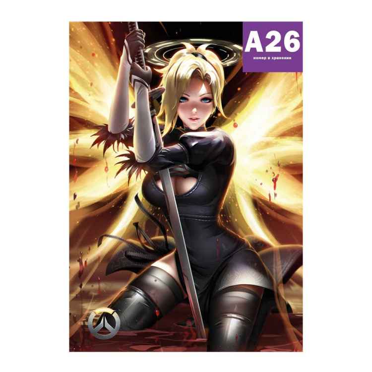 Постер Overwatch: Dark Mercy
