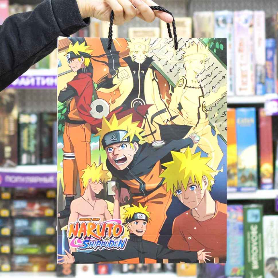 Пакет подарочный Naruto