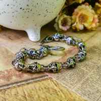 Браслет металлический Skull