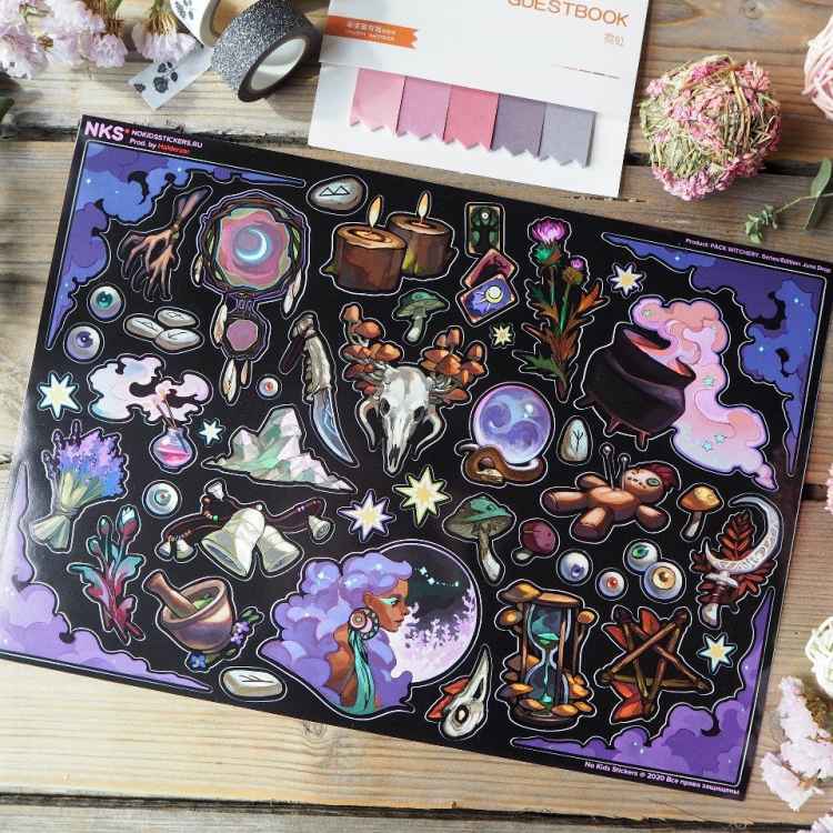 Стикерпак NKS PACK WITCHERY