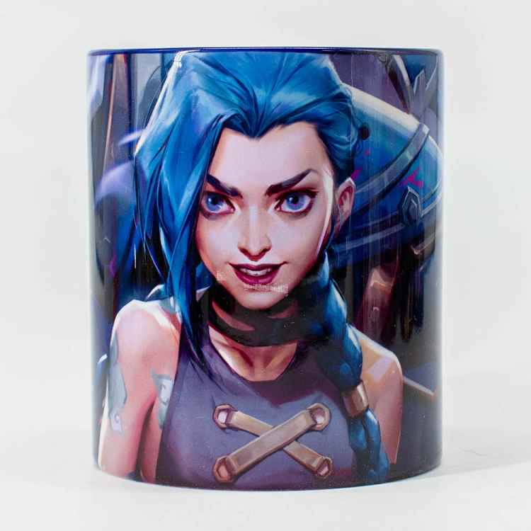 Кружка League of Legends: Джинкса с пушками