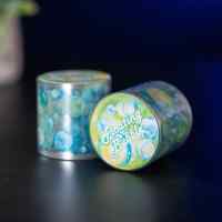 Скотч декоративный Flower on the Moon: Зеленый фрукт