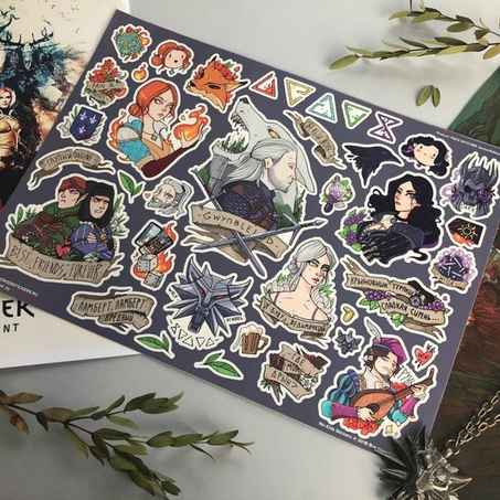 Стикерпак NKS PACK WITCHER