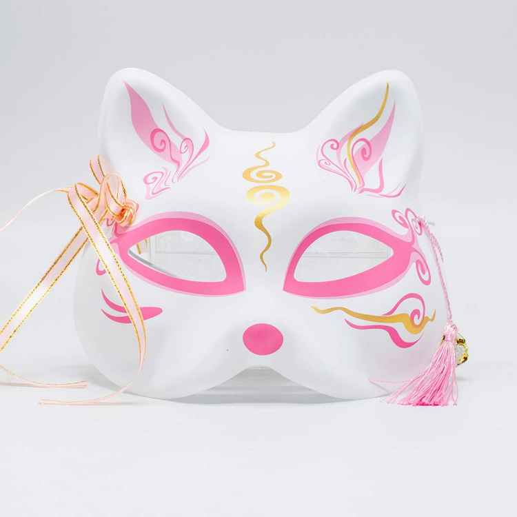 Маска Кицуне: Розовая