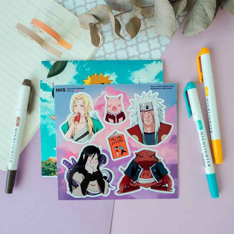 Стикерпак NKS QPACK NARUTO 3