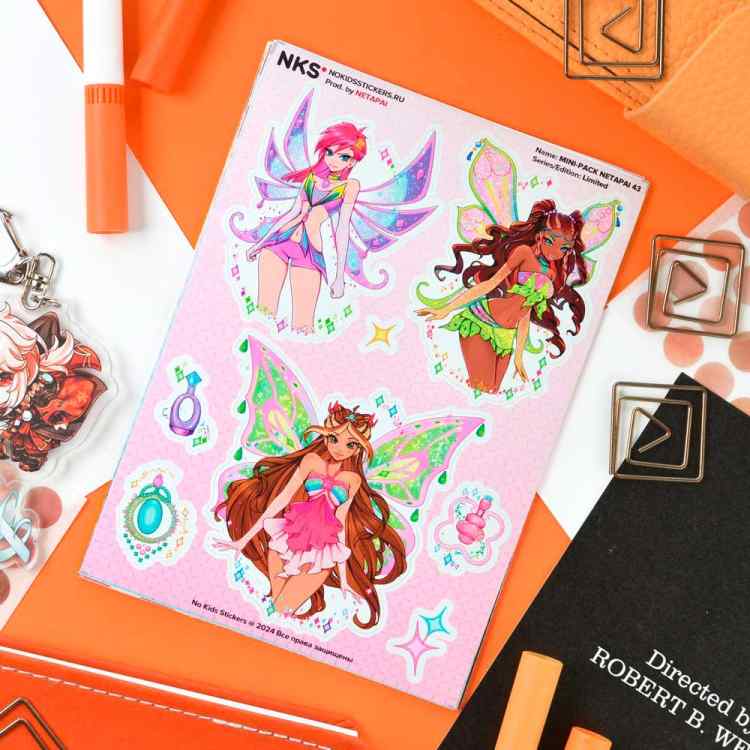 Стикерпак NKS MINI PACK WINX 2 Стикерпак NKS MINI PACK WINX 2