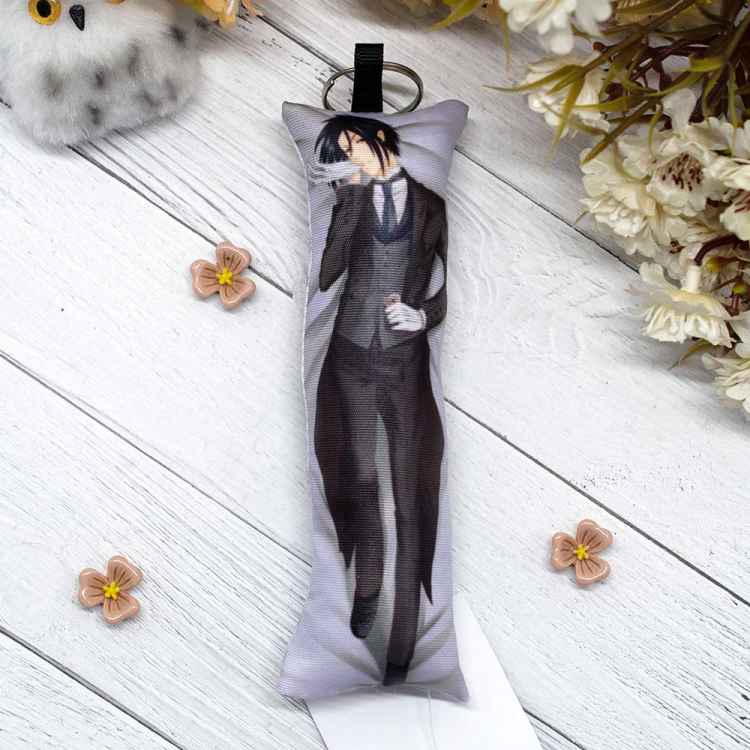 Минидакимакура Black Butler: Себастьян кушает перчатку