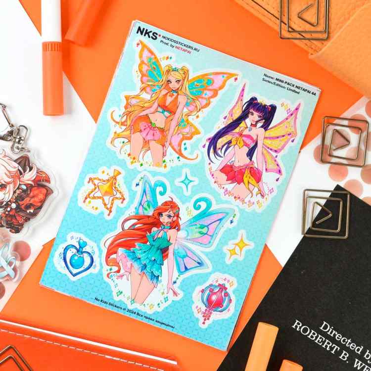 Стикерпак NKS MINI PACK WINX 3 Стикерпак NKS MINI PACK WINX 3