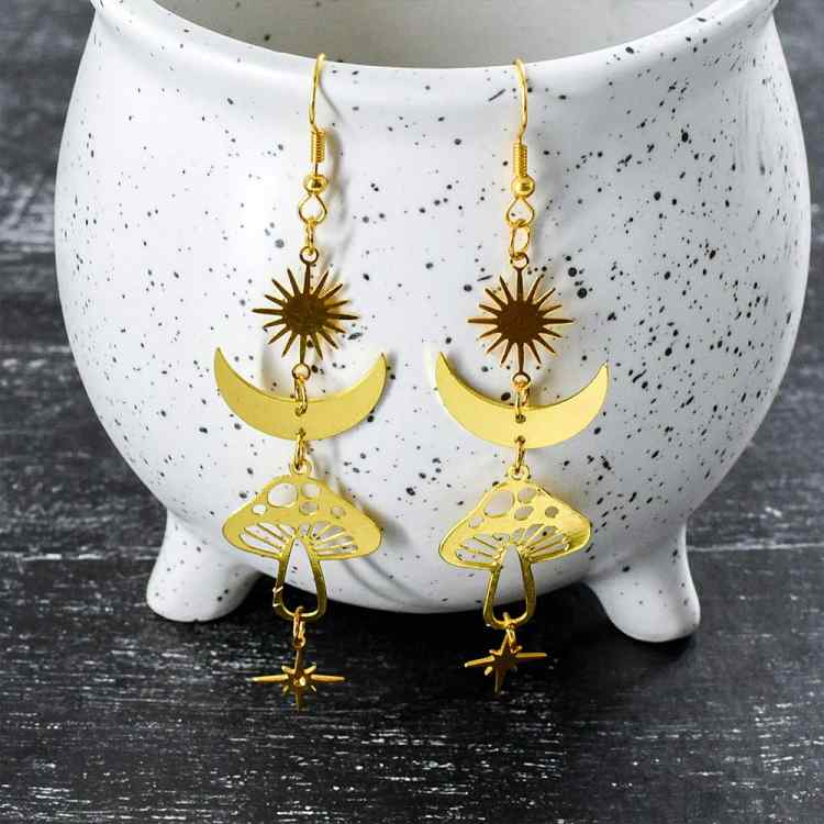 Серьги Kadabra: Грибы