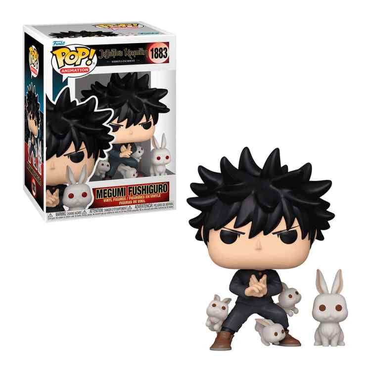 Фигурка Funko POP Jujutsu Kaisen: Фушигуро Мегуми с зайцами #1883