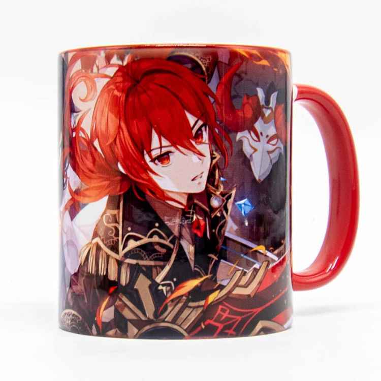 Кружка Genshin Impact: Кэйа и Дилюк