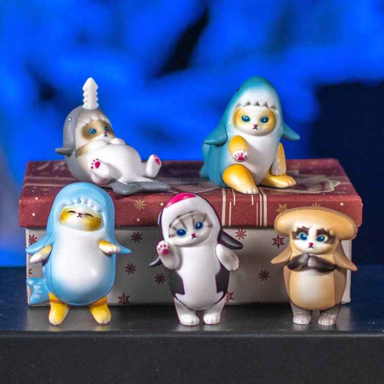 Фигурка гасяпон Mofusan Sea day