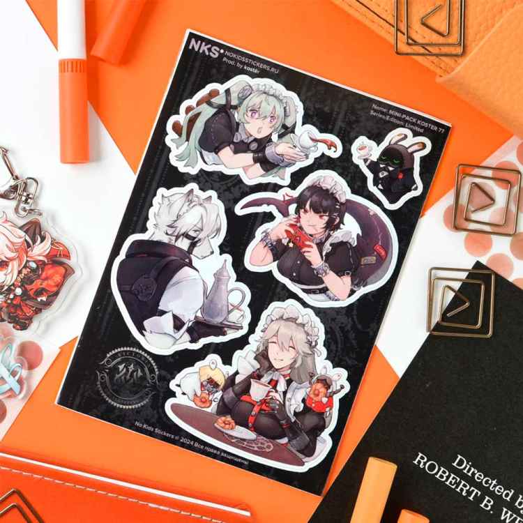Стикерпак NKS MINI PACK ZZZ 1