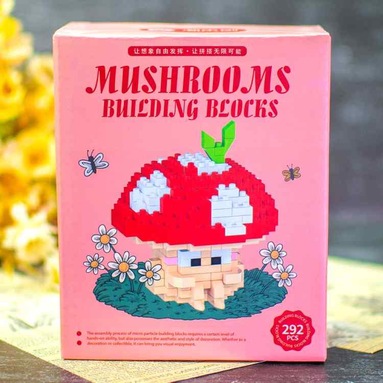 Конструктор Mushrooms Building block: Мухомор 