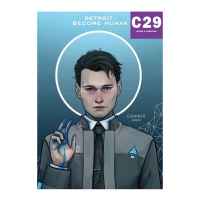Постер Detroit become Human: Коннор