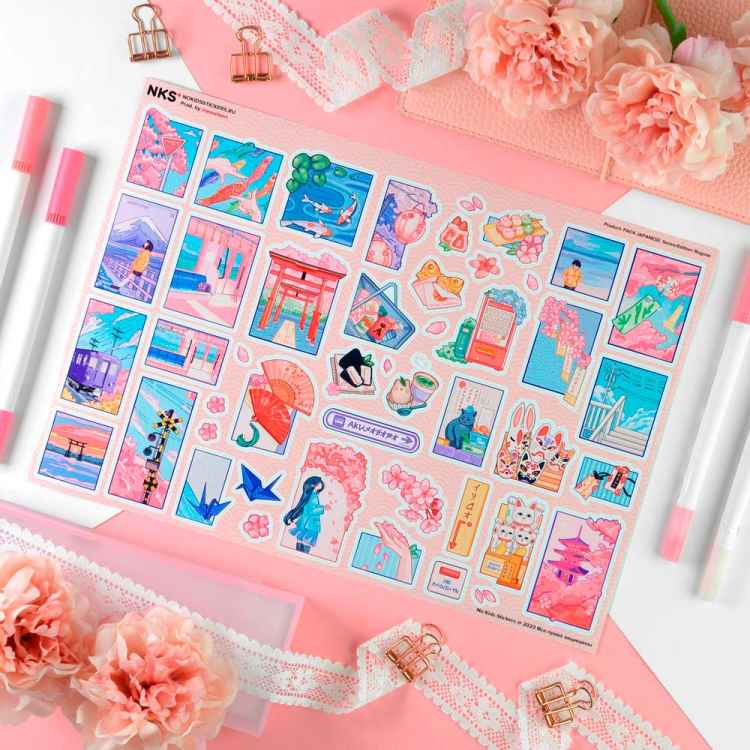 Стикерпак NKS PACK JAPANESE Стикерпак NKS PACK JAPANESE