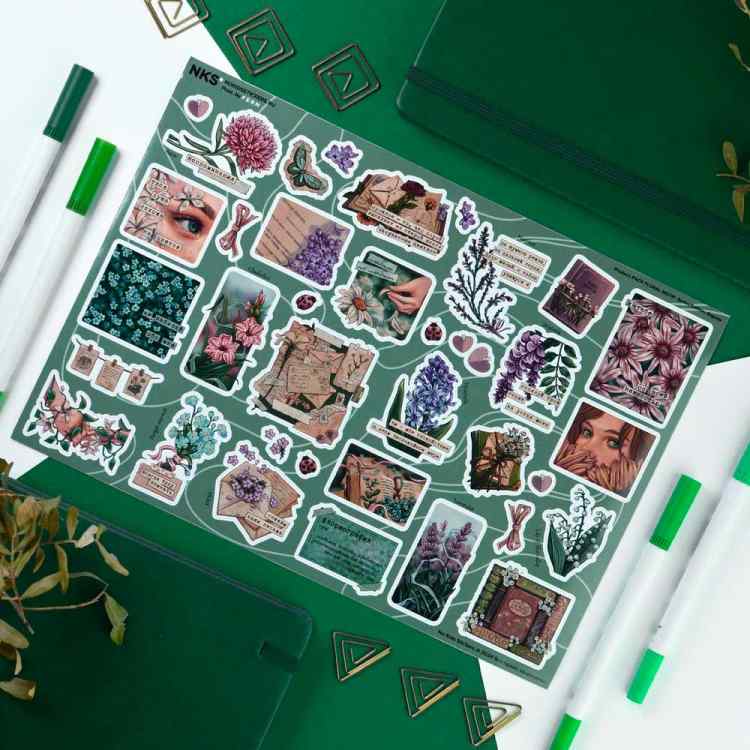 Стикерпак NKS PACK FLORAL MOTIF Стикерпак NKS PACK FLORAL MOTIF