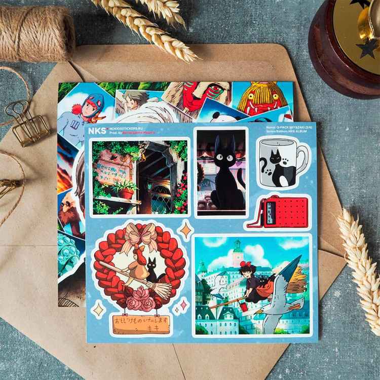 Стикерпак NKS QPACK MIYAZAKI 3 Стикерпак NKS QPACK MIYAZAKI 3