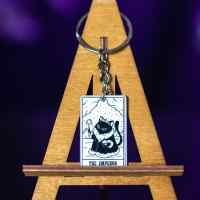 Брелок акриловый Tarot: The emperor