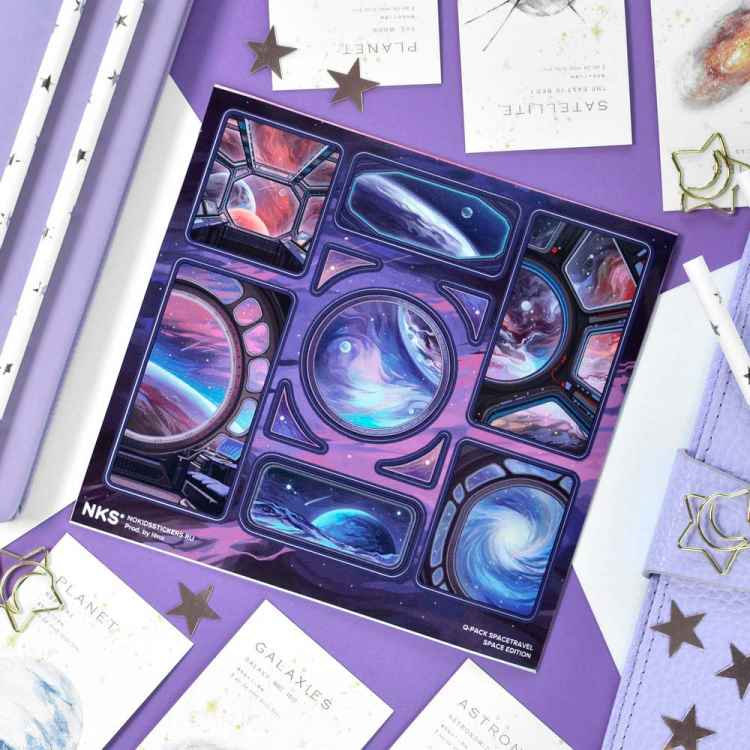 Стикерпак NKS QPACK SPACETRAVEL