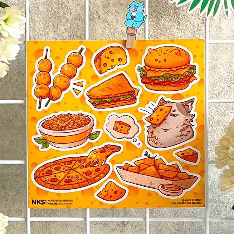 Стикерпак NKS QPACK CHEESY