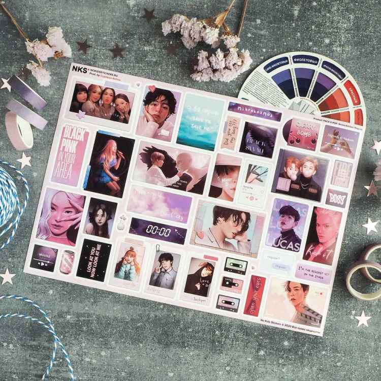 Стикерпак NKS PACK K-POP 20