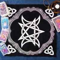 Скатерть для гаданий: Wicca (черная)