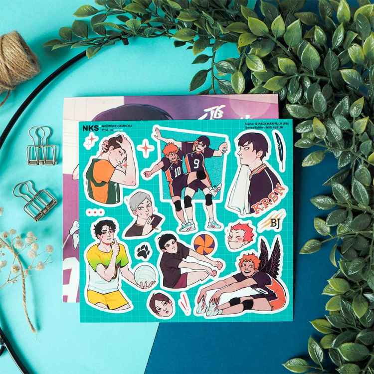 Стикерпак NKS QPACK HAIKYUU 1