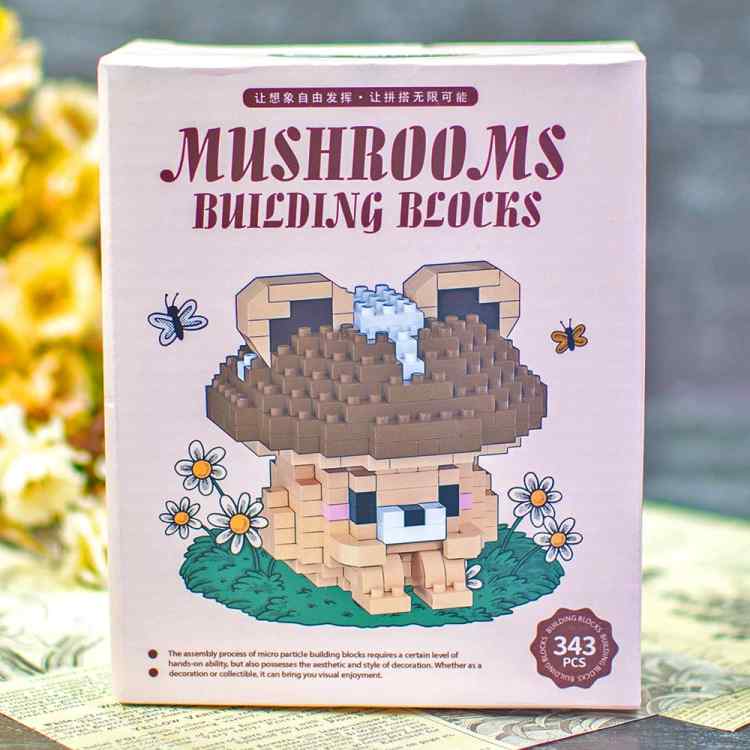 Конструктор Mushrooms Building block: Медвежий гриб 