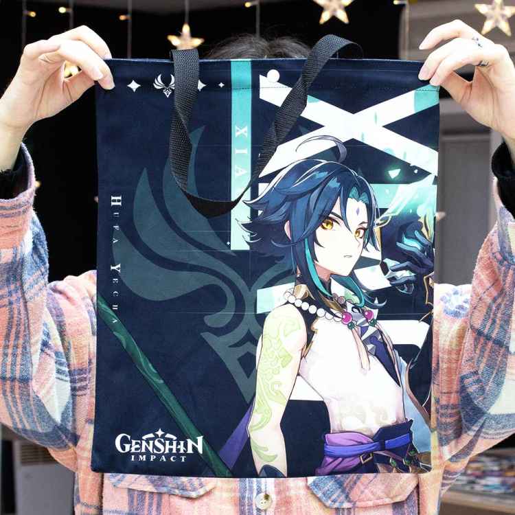 Шоппер Genshin Impact: Сяо: черный