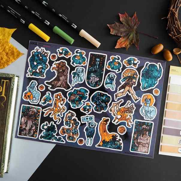 Стикерпак NKS PACK LOVECRAFT Стикерпак NKS PACK LOVECRAFT