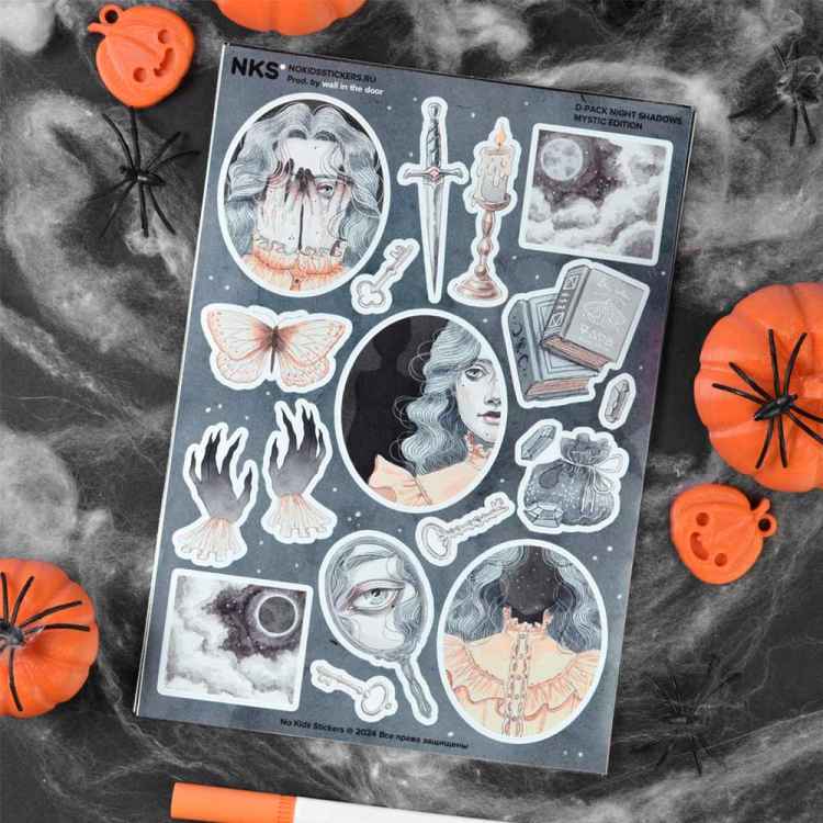 Стикерпак NKS D-PACK NIGHT SHADOWS