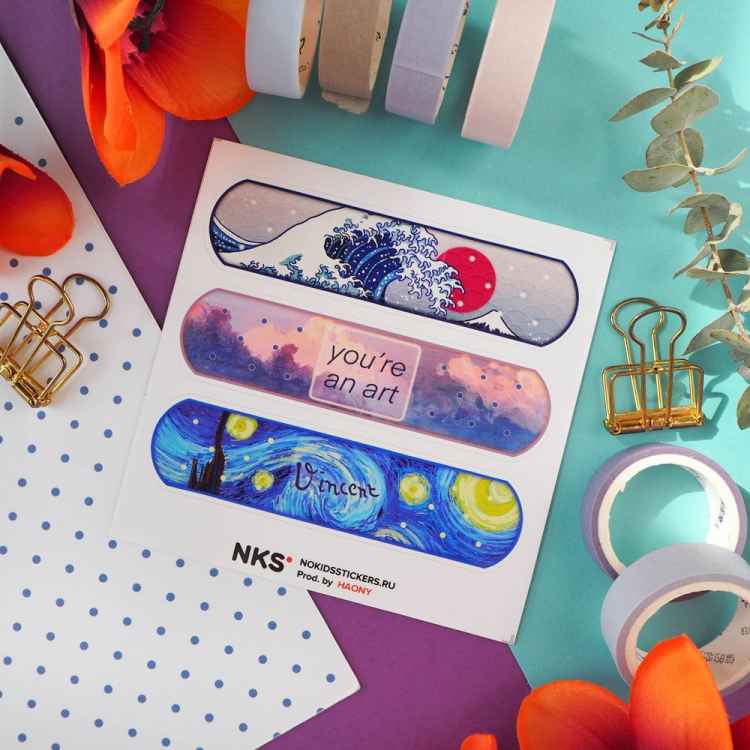 Стикерпак NKS CARD PLASTER 2 Стикерпак NKS CARD PLASTER 2