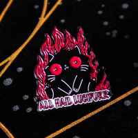 Пин Cats Cult: All Hail Lucipurr