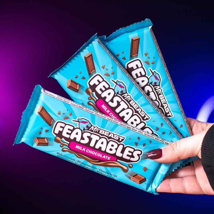Шоколад Mr Beast Feastables: Молочный 