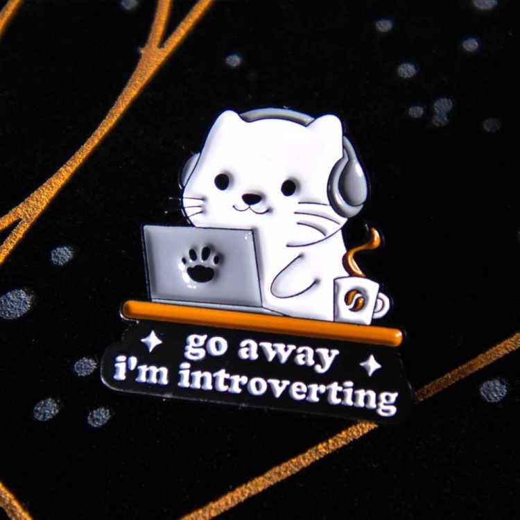 Пин Cats Cult: Go away im introverting