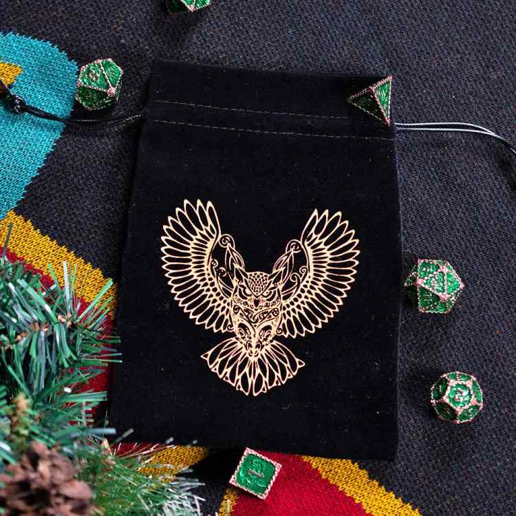 Мешок для дайсов "Сова"