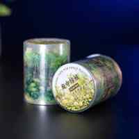 Скотч декоративный Retro Story: Садовые растения (зеленые)