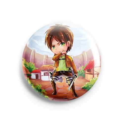 Значок Attack on Titan: Эрен #2